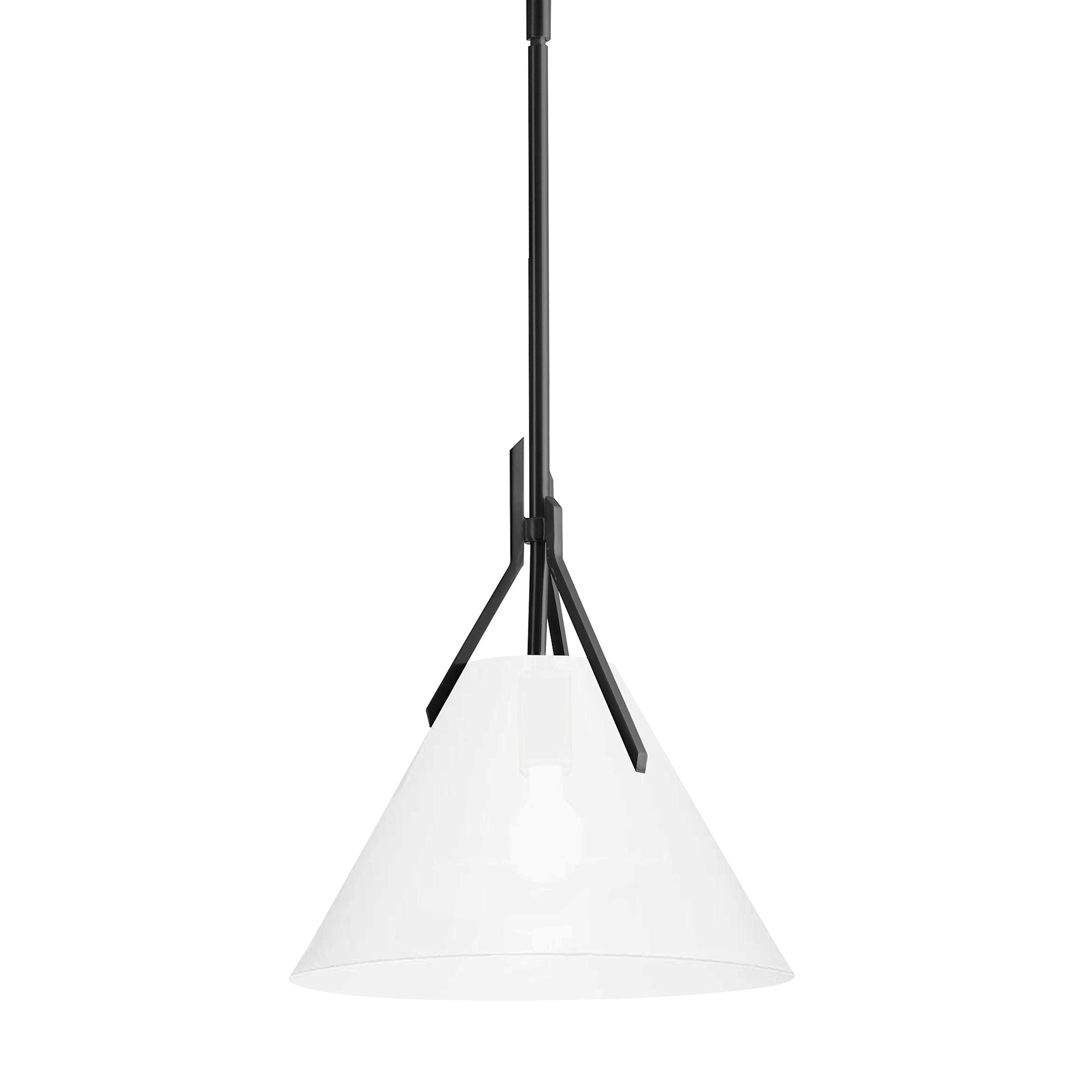 Photos - Chandelier / Lamp Wide Dainolite NIC-101P Nicole 12"  Pendant Matte Black Indoor Lighting Pendants NIC-101P-MB 