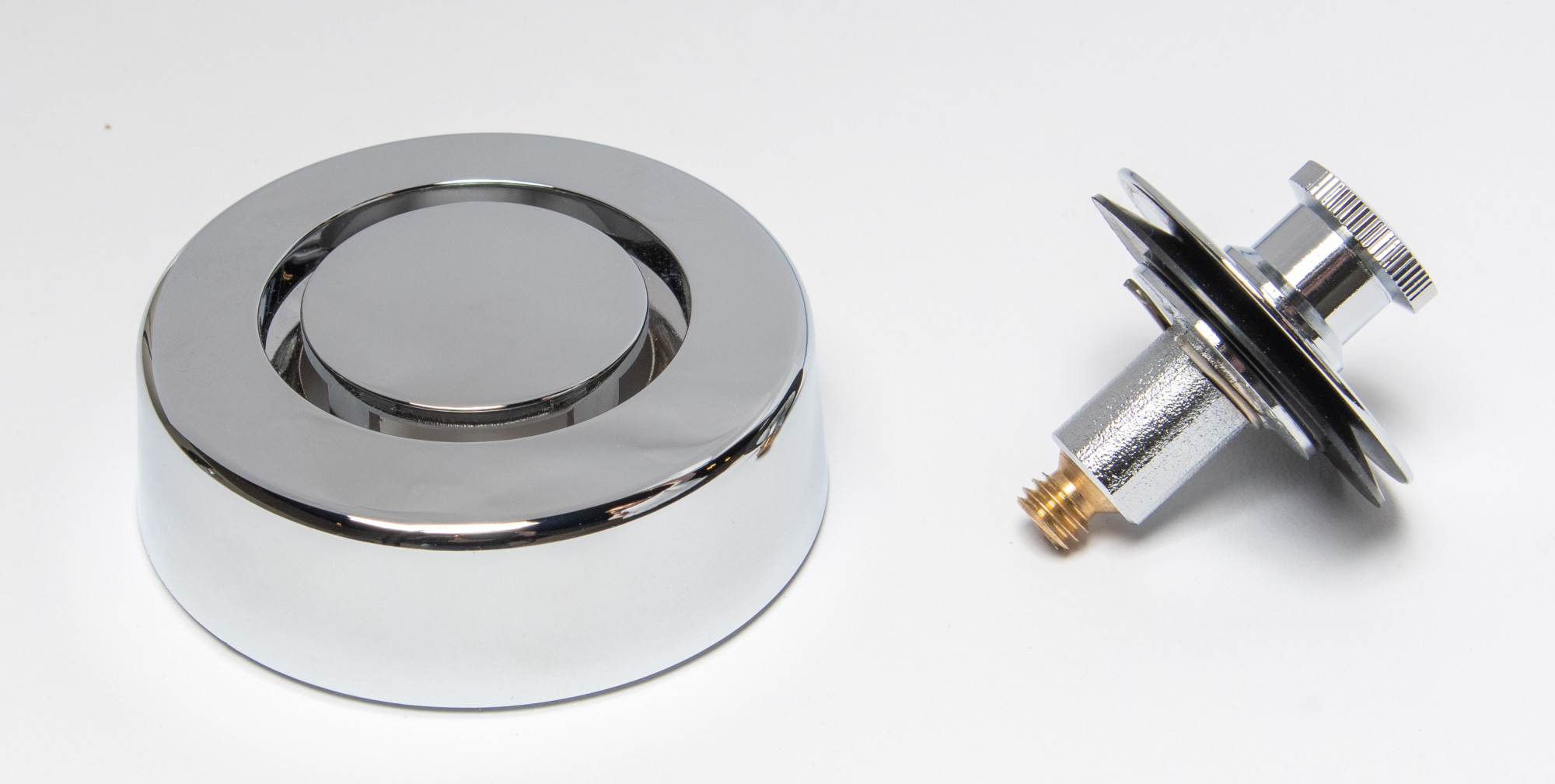 Photos - Pipe Trap KIT Dearborn K99 True Blue 1-1/2" Tub Drain  - with Overflow Chrome Bath and Shower Accessories Bathtub Components Tub Wastes 