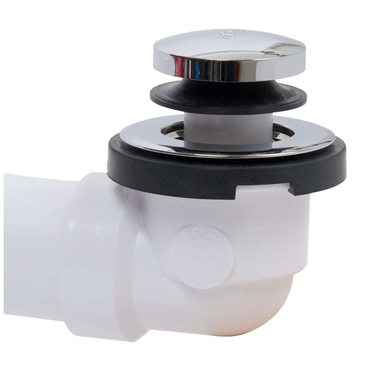 Photos - Pipe Trap KIT Dearborn P9850 True Blue 1-1/2" Tub Drain  - with Overflow Chrome Bath and Shower Accessories Bathtub Components Tub Wast 