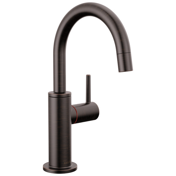 Delta 1930LF-H Contemporary Round Instant Hot Water Dispenser - Less Tank Venetian Bronze Faucet Water Dispenser Hot Only