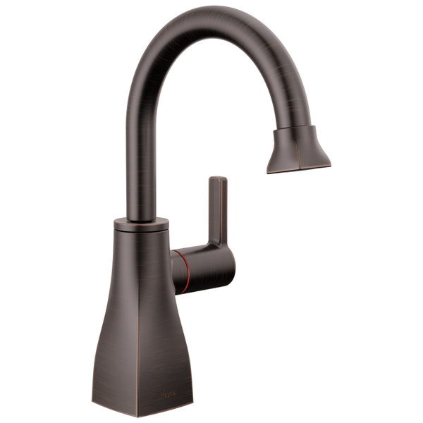 Delta 1940LF-H Contemporary Square Instant Hot Water Dispenser - Less Tank Venetian Bronze Faucet Water Dispenser Hot Only