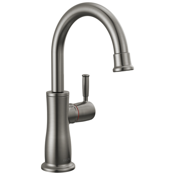 Delta 1960LF-H Traditional Instant Hot Water Dispenser - Less Tank Black Stainless Faucet Water Dispenser Hot Only