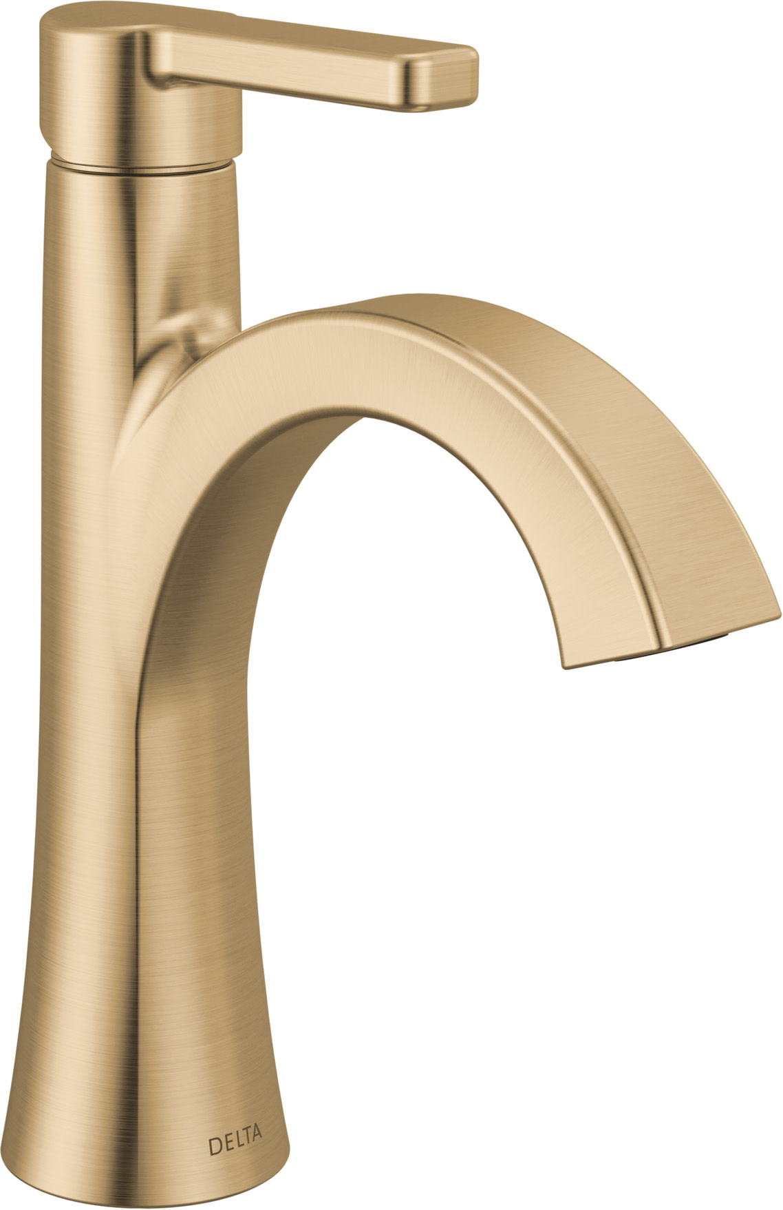 Delta 562-MPU-DST Single Handle Bathroom Faucet Champagne Bronze Faucet Bathroom Sink Faucets Single Handle