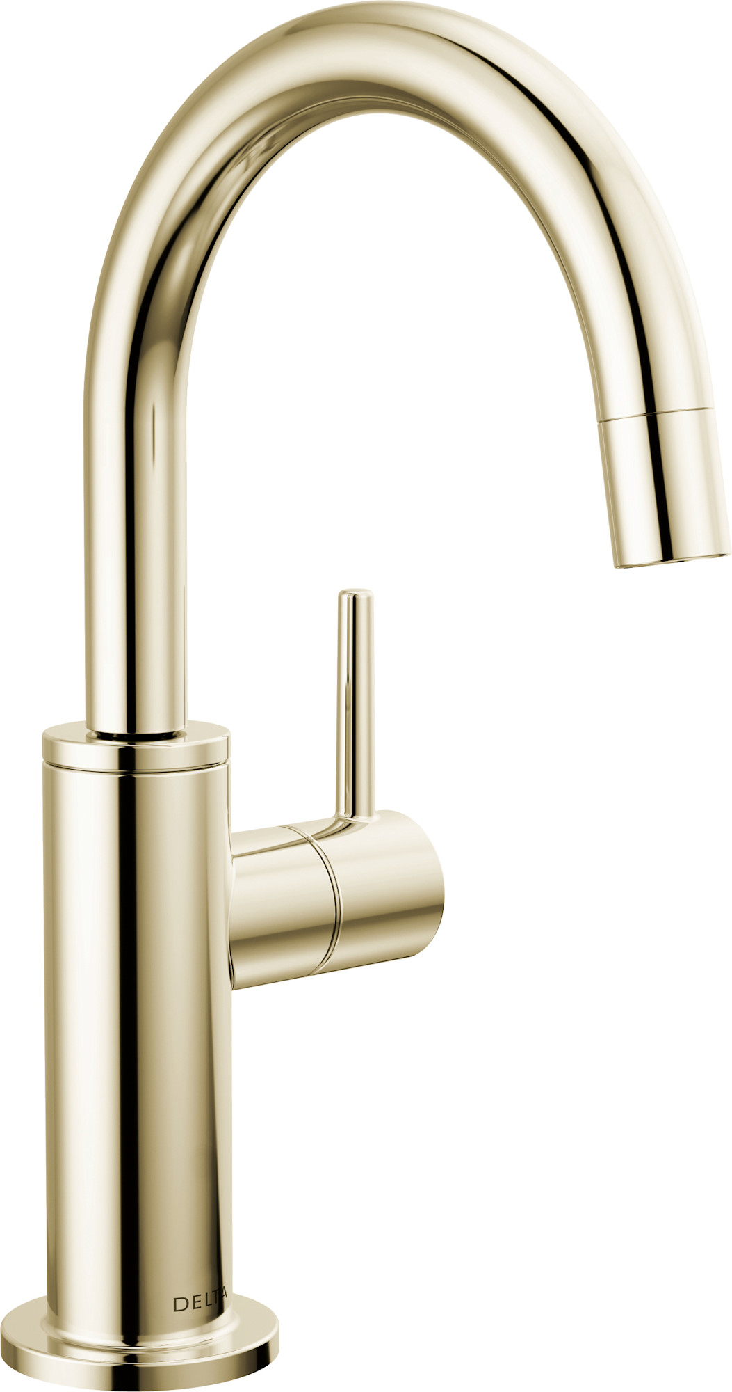 Delta 1930-DST Contemporary Round 1.5 GPM Cold Only Water Dispenser Beverage Faucet - Reverse Osmosis Compatible Brilliance Polished Nickel Faucet