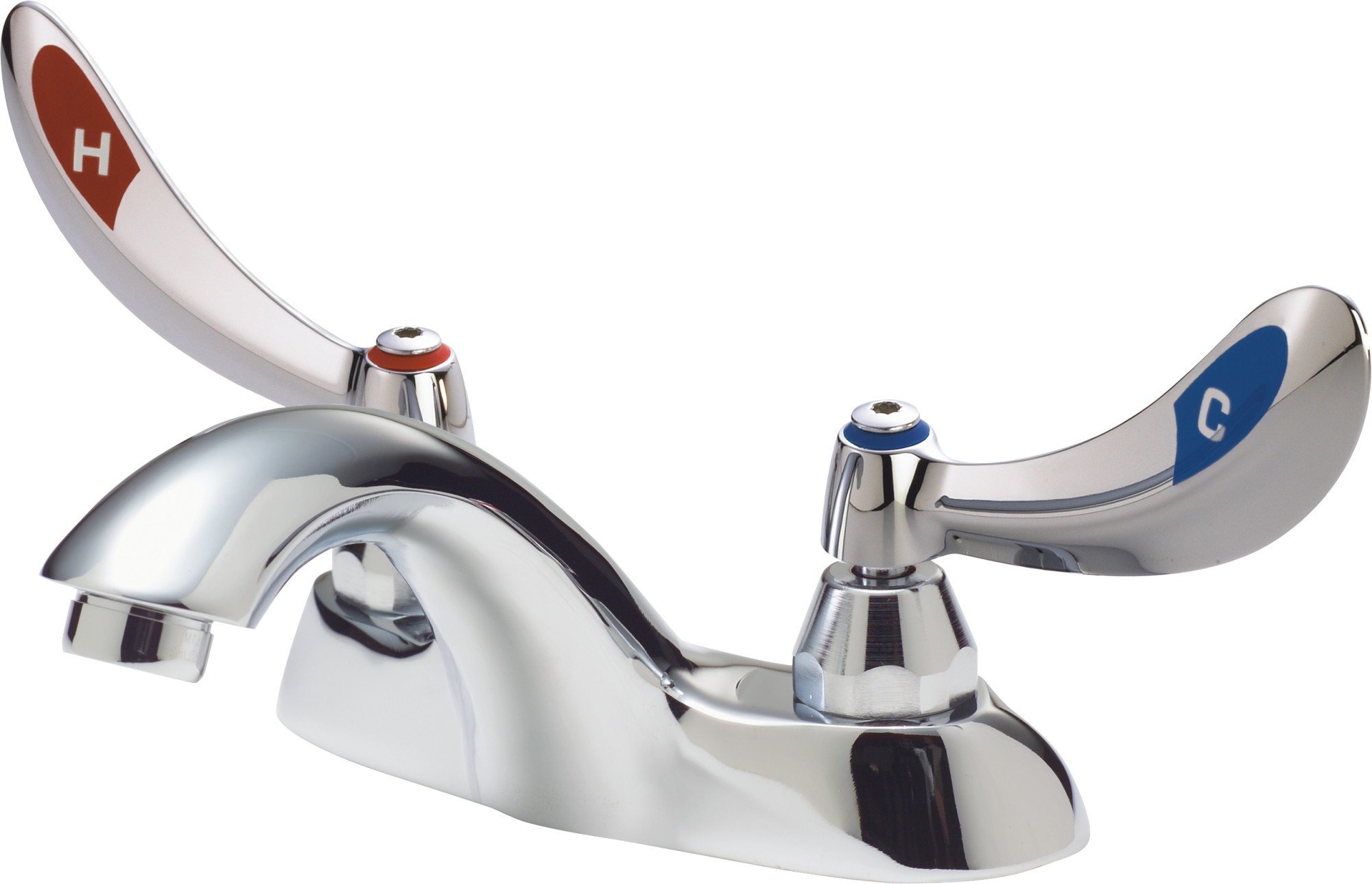 Delta 21C124-TI Commercial Bathroom Faucet Double Handle Centerset Chrome Faucet Bathroom Sink Faucets Double Handle