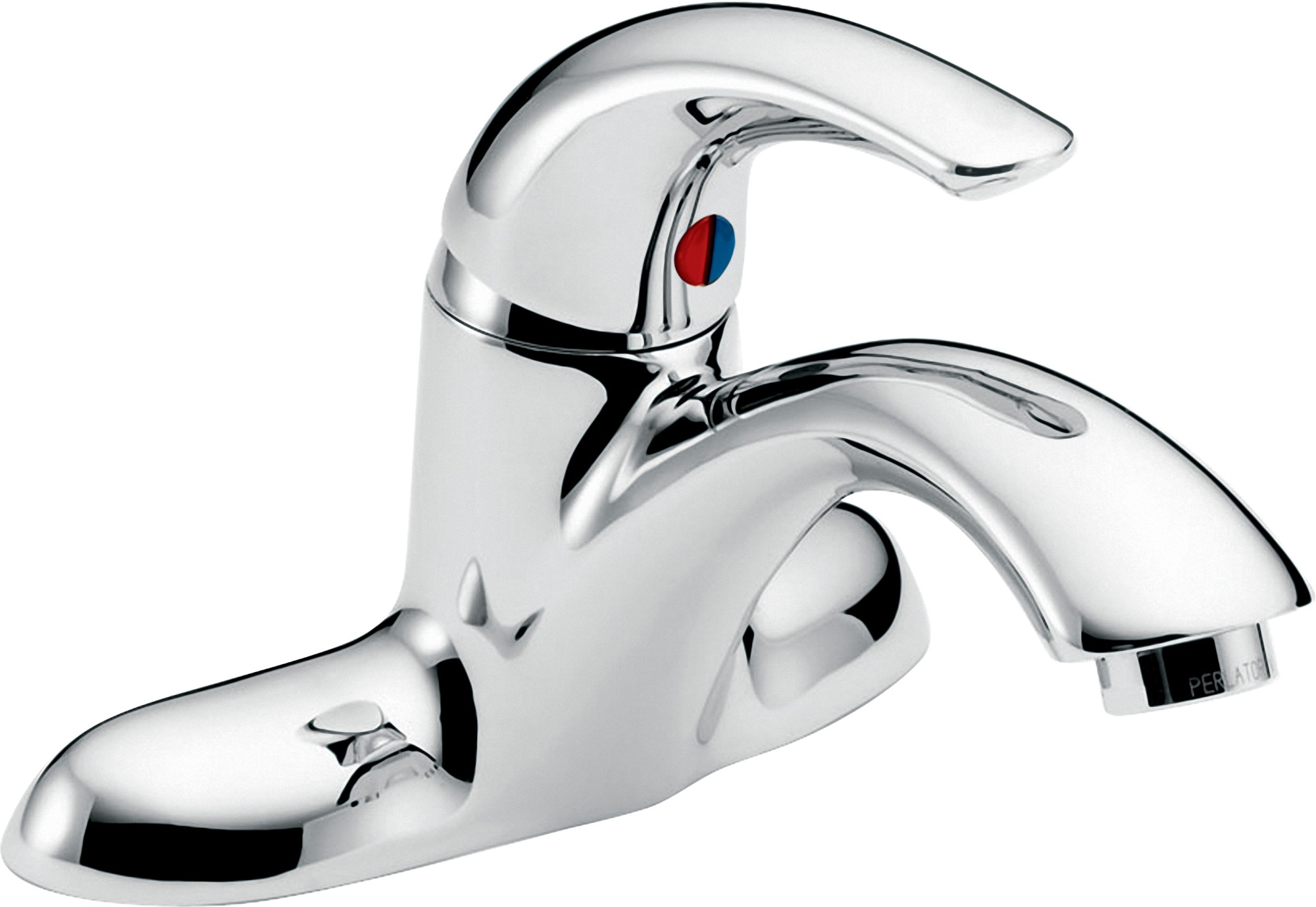 Delta 22C141 Single Handle 1.5GPM Bathroom Faucet with No Pop-Up Hole Less Pop-Up Assembly from the Commercial Series Chrome Faucet Bathroom Sink