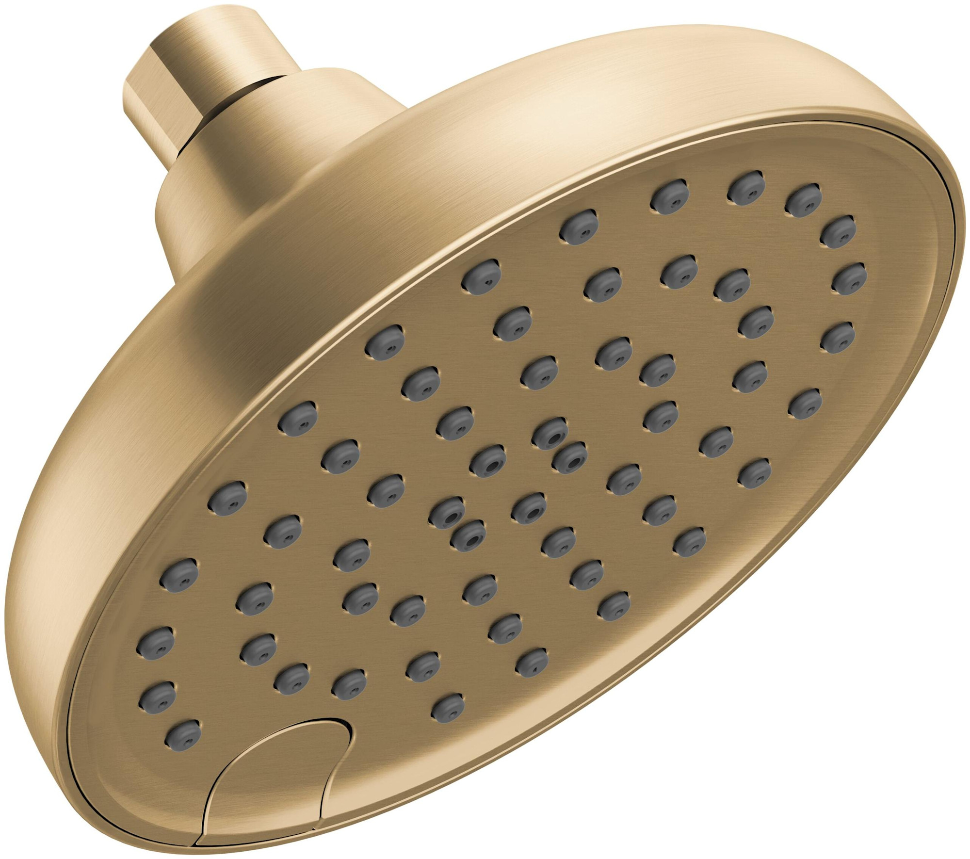 Delta 52613 Universal Showering 1.75 GPM Multi Function Rain Shower Head Champagne Bronze Showers Shower Heads Multi Function