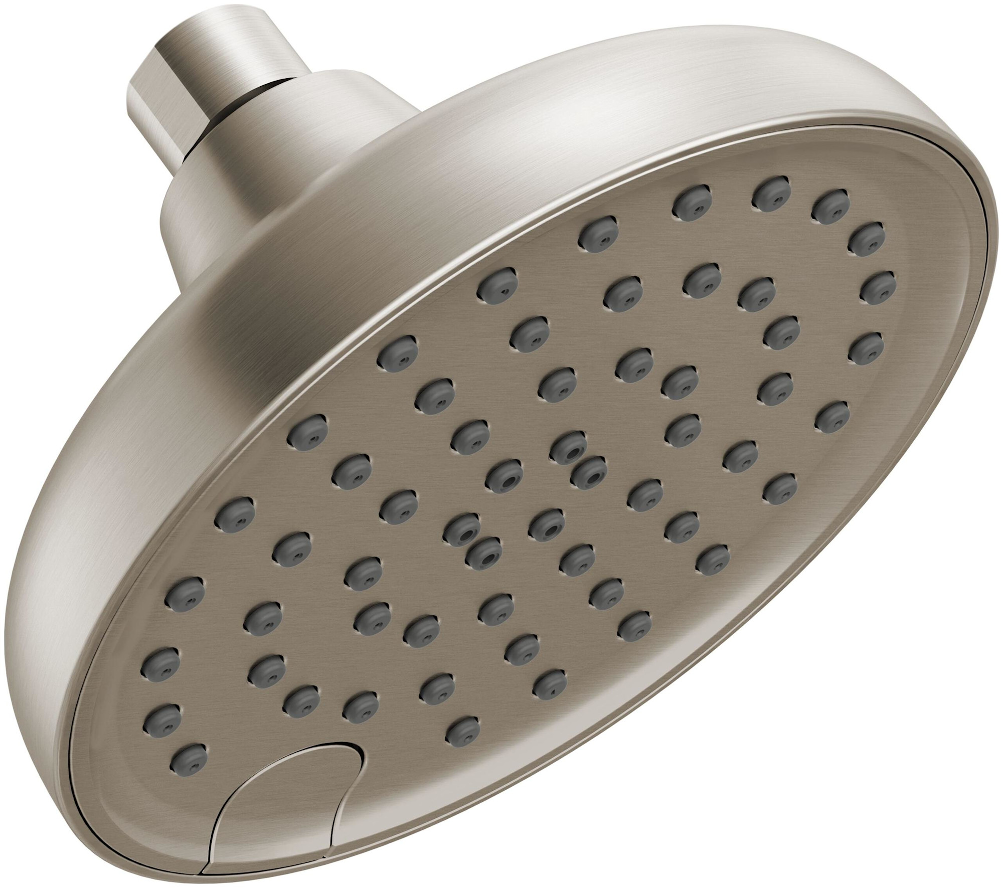 Delta 52613 Universal Showering 1.75 GPM Multi Function Rain Shower Head Brilliance Stainless Showers Shower Heads Multi Function