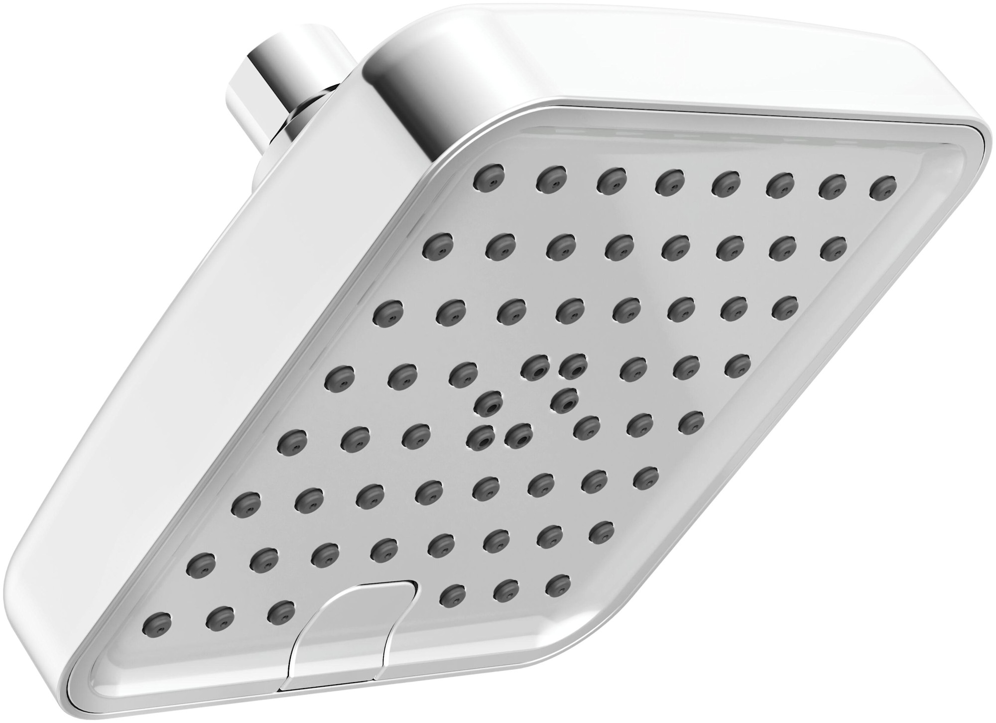 Delta 52614-25 Universal Showering 2.5 GPM Multi Function Rain Shower Head Chrome Showers Shower Heads Multi Function