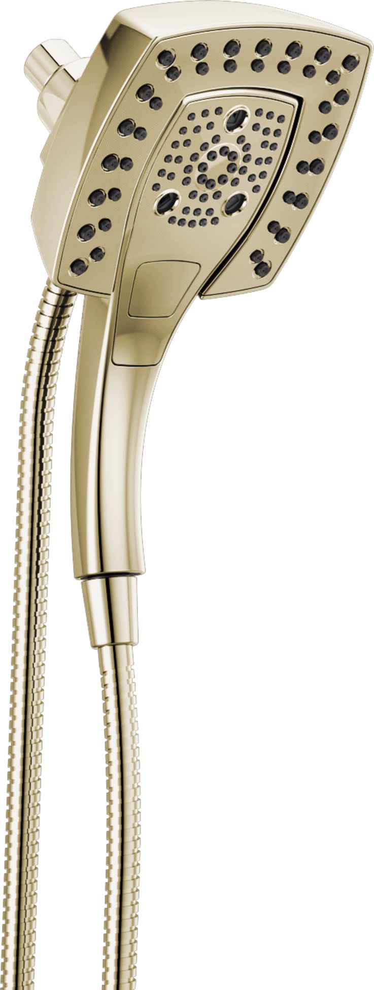 Delta 58474 Universal Showering 1.75 GPM Multi Function 2-in-1 In2ition Shower Head and Hand Shower with Touch Clean H2Okinetic and MagnaTite