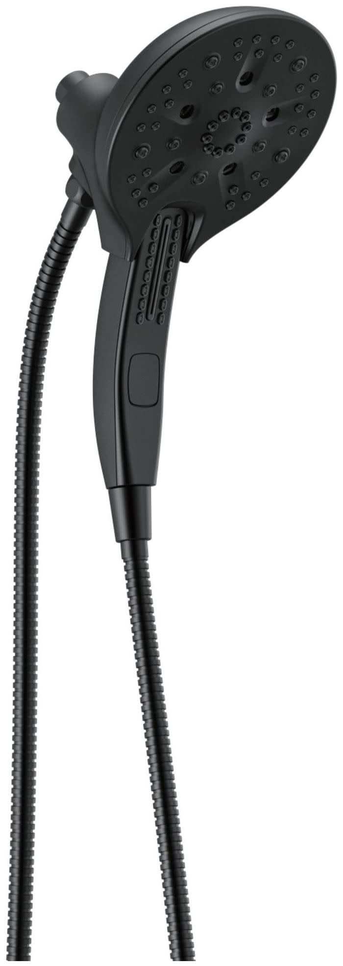 Delta 58620-PK Universal Showering In2ition 1.75 GPM Multi Function Shower Head with Touch-Clean MagnaTite and H2Okinetic Technology Matte Black