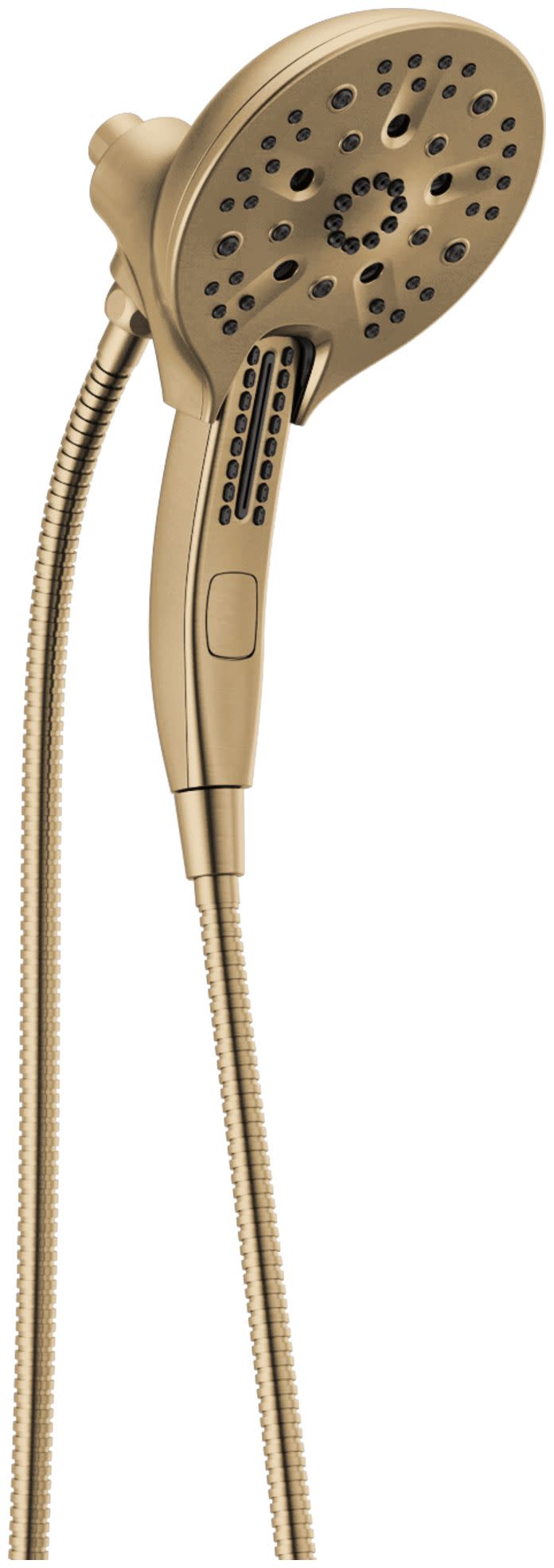 Delta 58620-PK Universal Showering In2ition 1.75 GPM Multi Function Shower Head with Touch-Clean MagnaTite and H2Okinetic Technology Lumicoat
