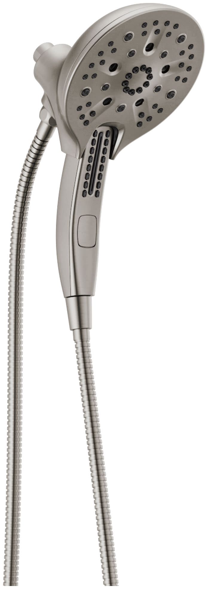 Delta 58620-PK Universal Showering In2ition 1.75 GPM Multi Function Shower Head with Touch-Clean MagnaTite and H2Okinetic Technology Lumicoat