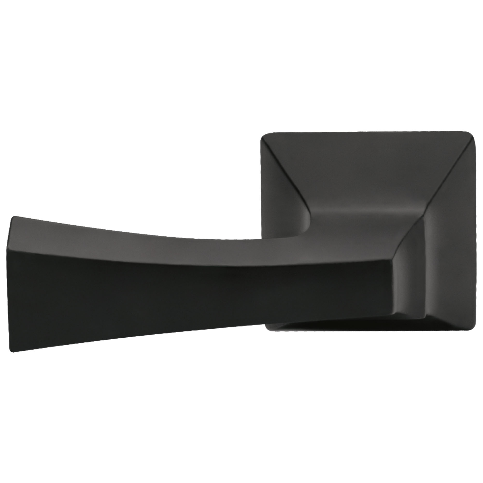 Delta 75160 Dryden Side Tank Lever Matte Black Toilet Accessories and Parts Toilet Parts Toilet Handles