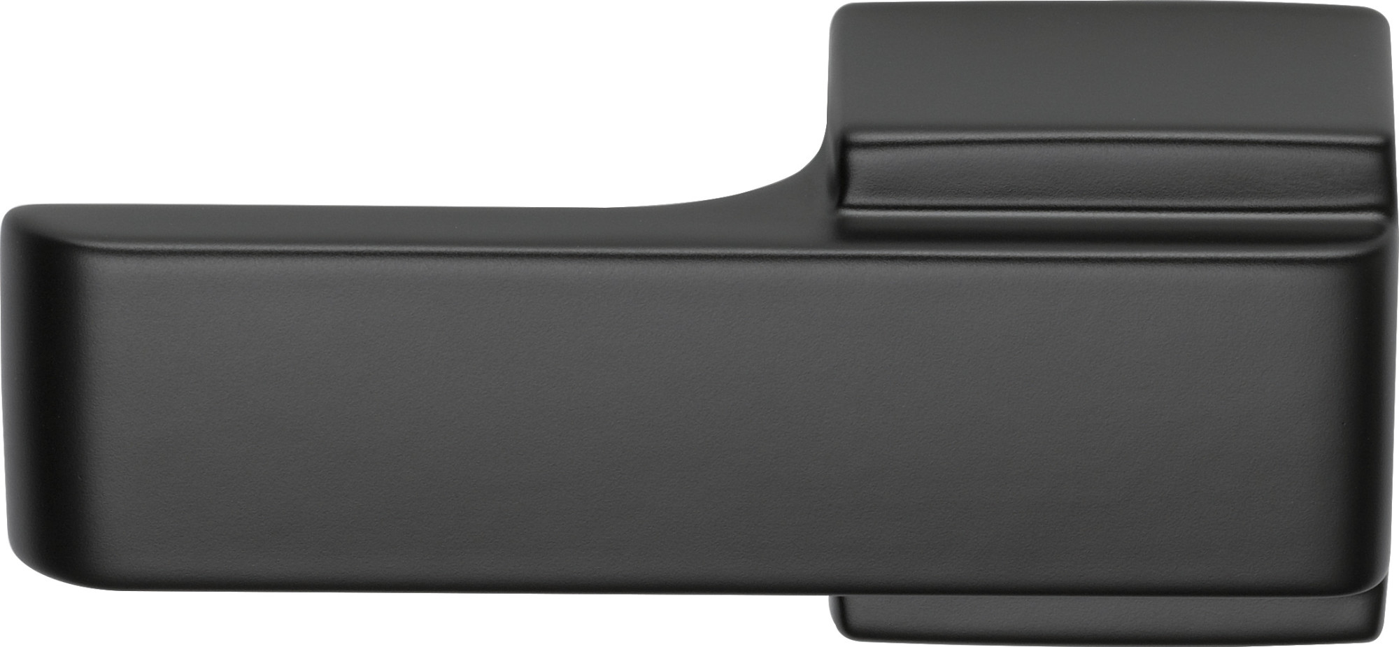 Delta 77560 Ara Side Tank Lever Matte Black Toilet Accessories and Parts Toilet Parts Toilet Handles