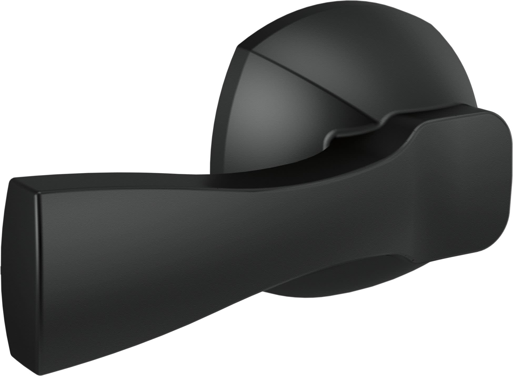 Delta 77660 Stryke Universal Tank Lever Matte Black Toilet Accessories and Parts Toilet Parts Toilet Handles