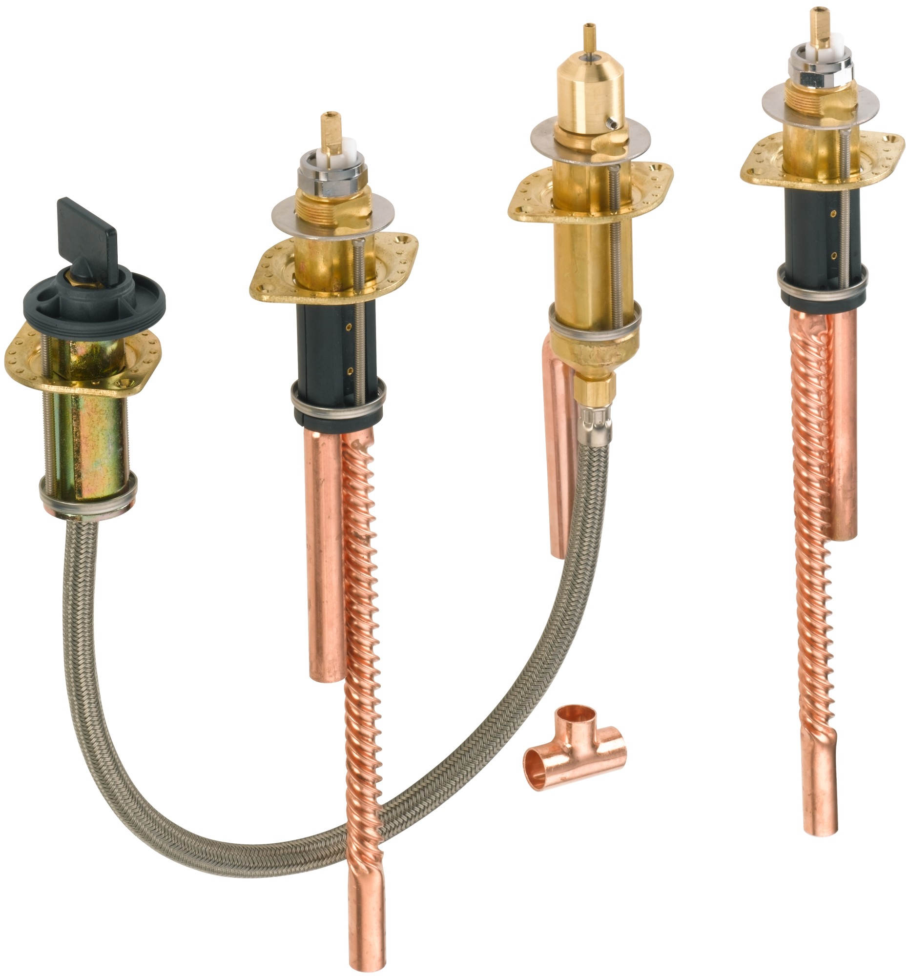 Photos - Tap Hidden Part Delta R4707 Solder - Roman Tub Filler Rough-In Valve with Handshower Connection Valves Rough In Valves Tub Faucet Valves 