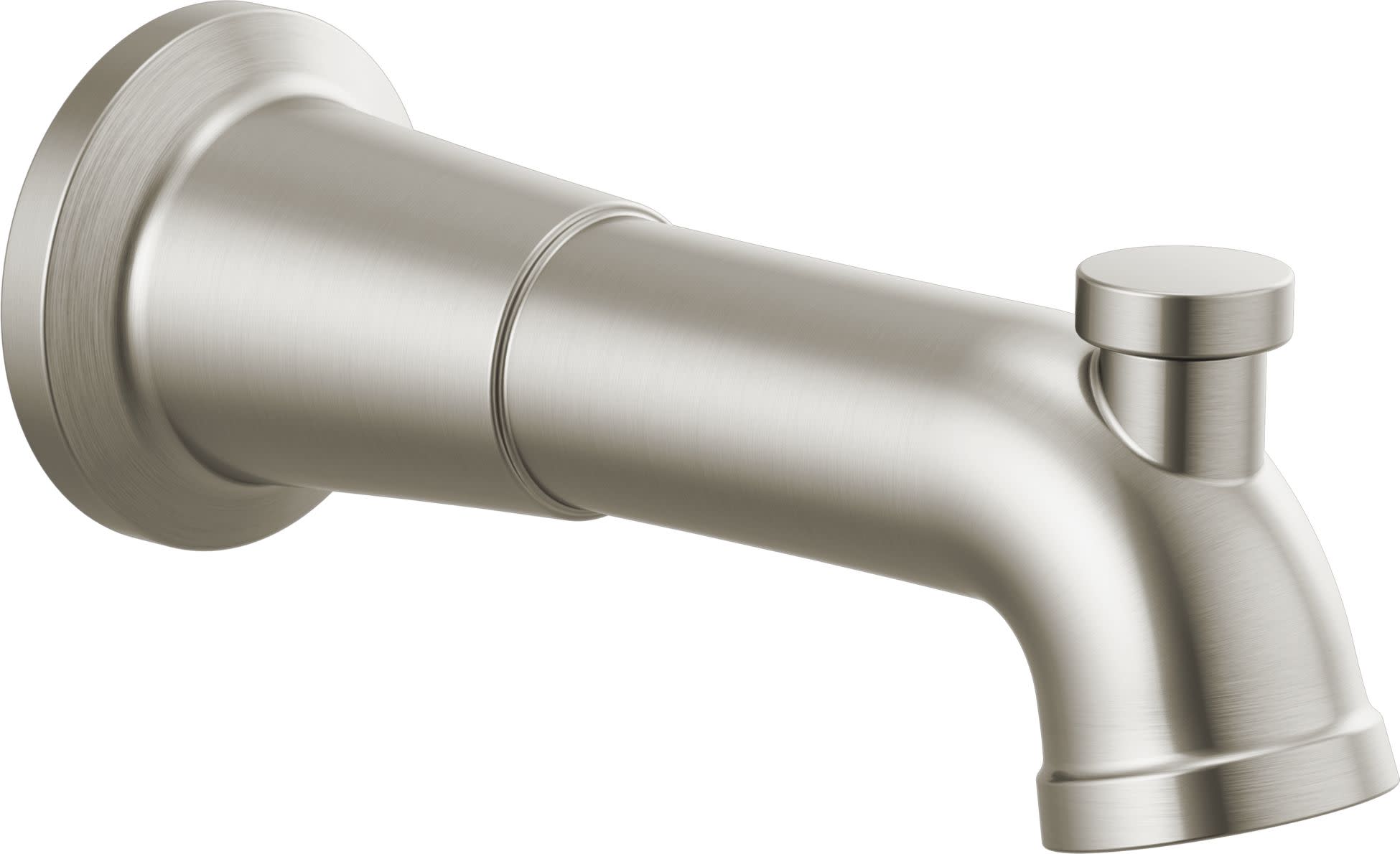 Delta RP100452 Bowery 7-3/8" Integrated Pull-Up Diverter Tub Spout - Limited Lifetime Warranty Brilliance Stainless Bath and Shower Accessories Tub