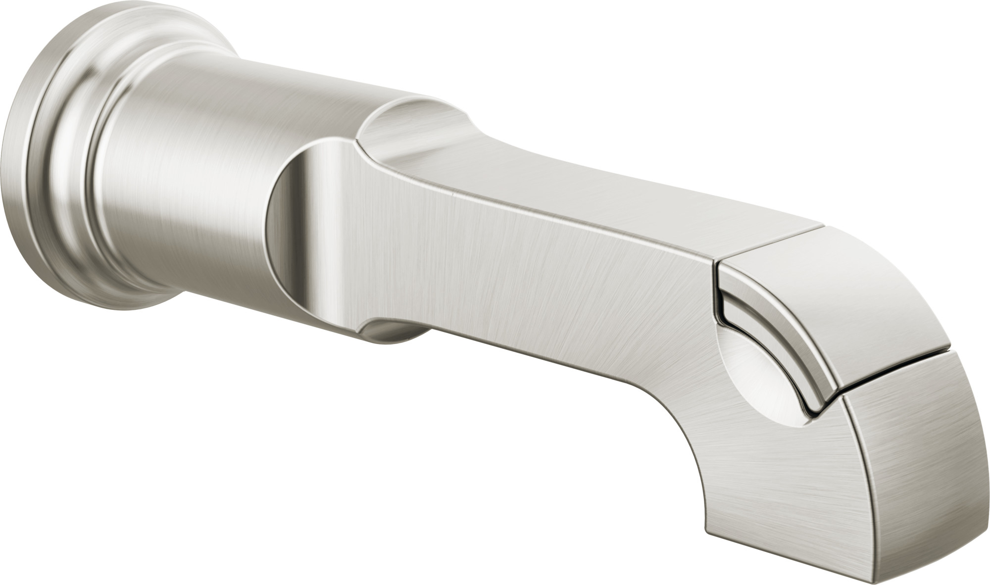 Delta RP102060 Tetra Diverter Tub Spout Lumicoat Stainless Bath and Shower Accessories Tub Spouts Diverter Tub Spouts