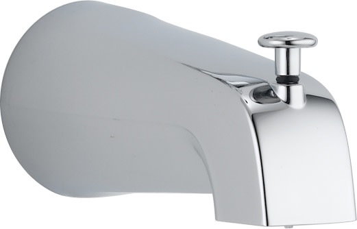 Delta RP19895 5-1/2" Diverter Wall Mounted Tub Spout Chrome Bath and Shower Accessories Tub Spouts Diverter Tub Spouts