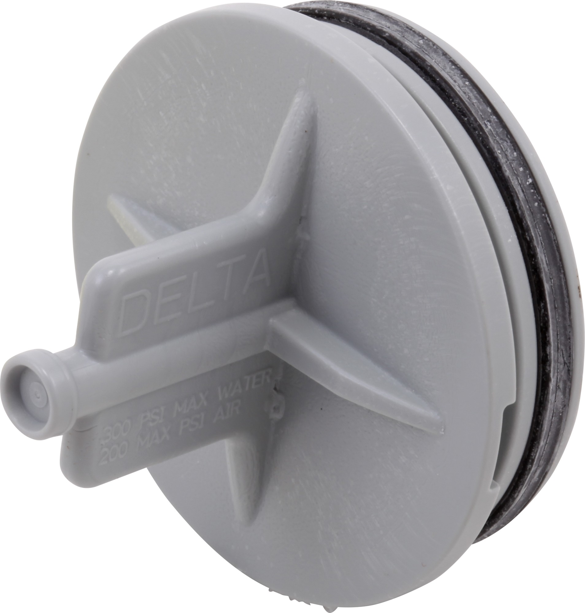 Photos - Shower System Delta RP46078 Single Handle Mount Escutcheon/Gasket from the Palo Collection Bath and Shower Parts Shower Trim Parts Escutch 