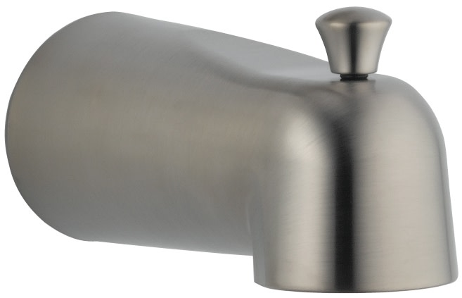 Delta RP48718 6" Diverter Wall Mounted Tub Spout Brilliance Stainless Bath and Shower Accessories Tub Spouts Diverter Tub Spouts