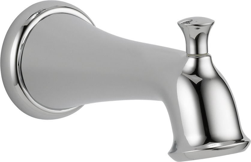 Delta RP52153 6-1/2" Diverter Wall Mounted Tub Spout Chrome Bath and Shower Accessories Tub Spouts Diverter Tub Spouts
