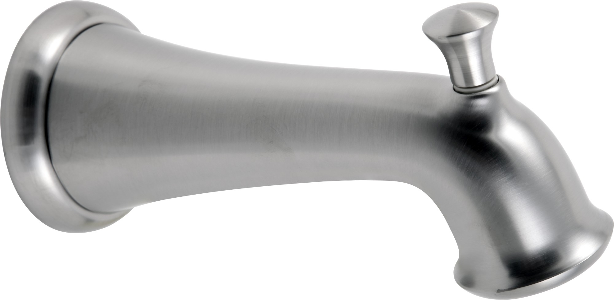 Delta RP52153 6-1/2" Diverter Wall Mounted Tub Spout Brilliance Stainless Bath and Shower Accessories Tub Spouts Diverter Tub Spouts