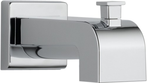 Delta RP53419 7-1/8" Diverter Wall Mounted Tub Spout Chrome Bath and Shower Accessories Tub Spouts Diverter Tub Spouts