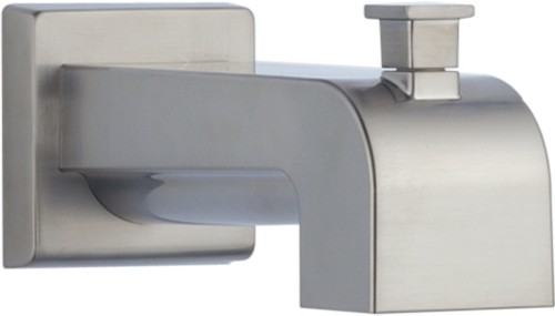 Delta RP53419 7-1/8" Diverter Wall Mounted Tub Spout Brilliance Stainless Bath and Shower Accessories Tub Spouts Diverter Tub Spouts