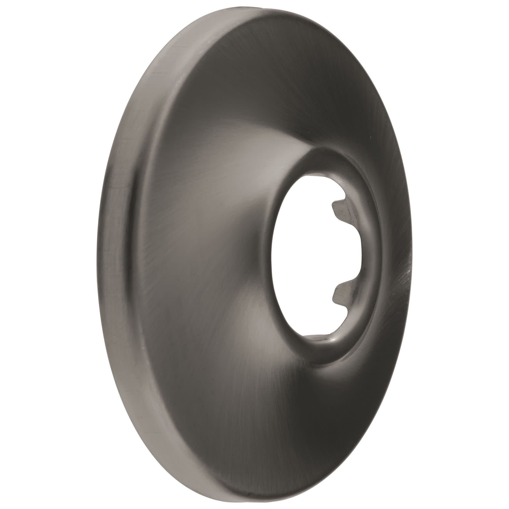 Delta RP6025 Round Shower Arm Flange Lumicoat Black Stainless Bath and Shower Accessories Shower Components Shower Arm Flanges