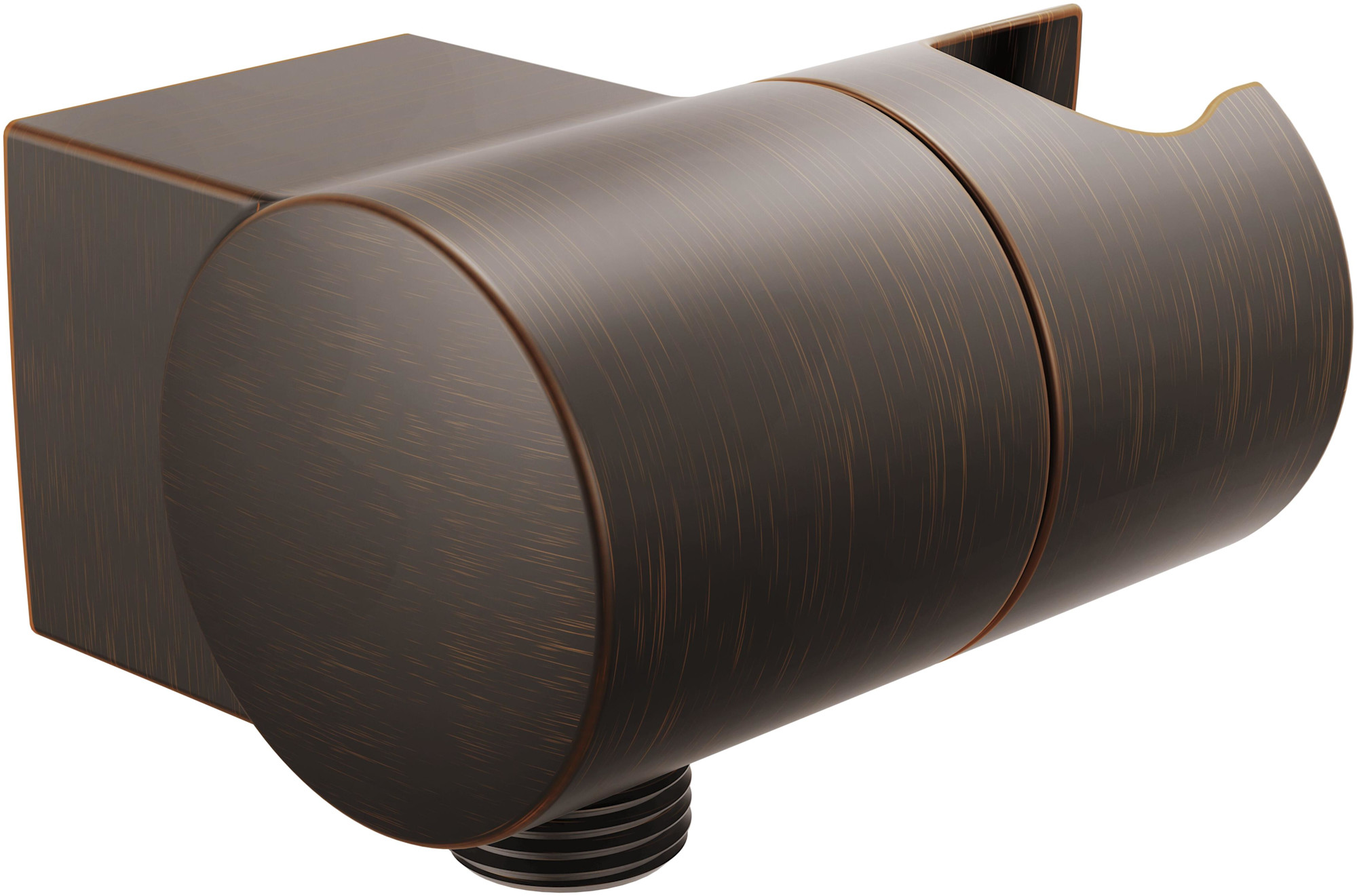 Delta U4913 Universal Showering Rotating Wall Mount  Hand Shower Holder with Integrated Wall Supply Venetian Bronze Bath and Shower Accessories Shower