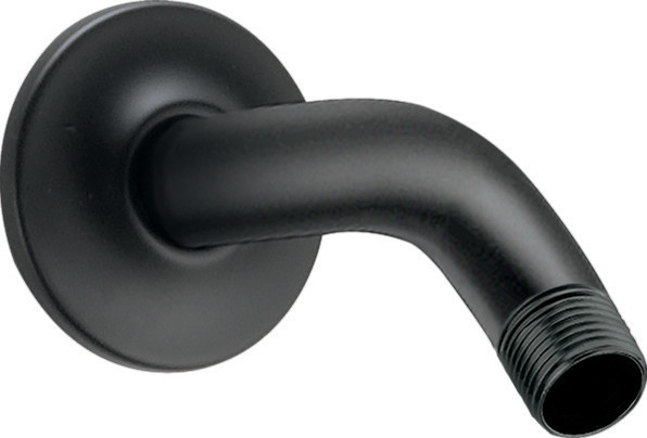 Photos - Shower Riser Rail & Head Holder Delta U4993 5-3/4" Wall Mounted Shower Arm and Shower Arm Flange Matte Black Bath and Shower Accessories Shower Components S
