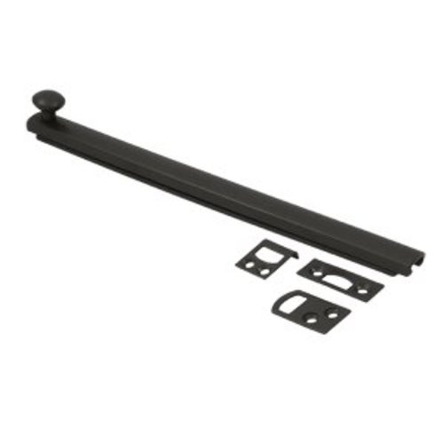 Photos - Other for Repair Bronze Gym Deltana 8SBCS 8" Surface Bolt Oil Rubbed Bronze Security Bolt Surface Bolt 8 Inch 8SBCS10B 