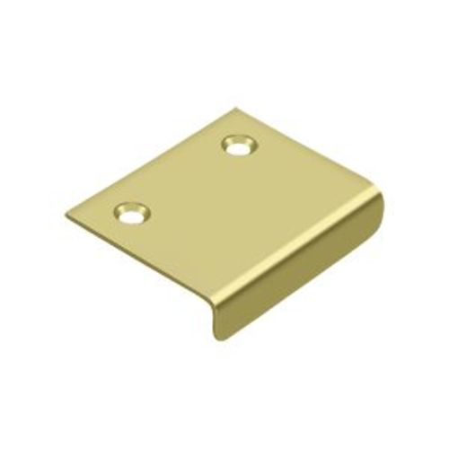 Photos - Furniture Hardware Deltana DCM215 1-1/2" x 2" Finger Cabinet Pull Polished Brass Cabinet Hardware Pulls Finger DCM215U3
