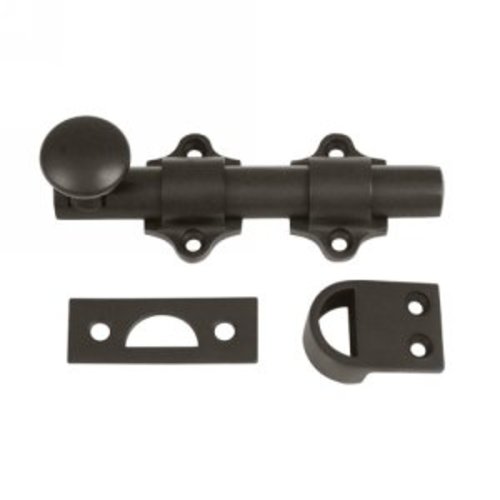 Photos - Other for Repair Bronze Gym Deltana DDB425 4" Heavy Duty Dutch Door Bolt Oil Rubbed Bronze Security Bolt Surface Bolt 4 Inch DDB425U10B 