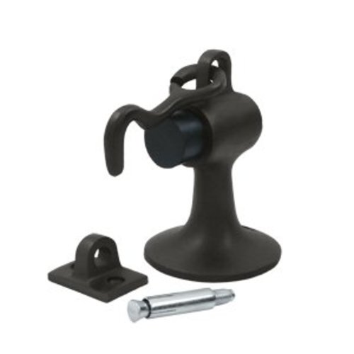 Photos - Other for Repair SOLID Deltana DSF444  Brass 3 5/8" X 2 1/4" Door Stop for Cement Floors Oil Rubbed Bronze Door Stop Floor Stop Gooseneck DSF4 