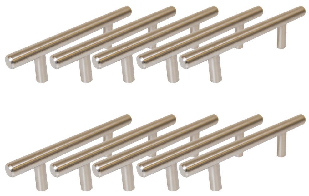 Photos - Furniture Hardware Design House 182634 Truss 5 Inch Center to Center Bar Cabinet Pull - Pack of 10 Stainless Steel Cabinet Hardware Pulls Bar