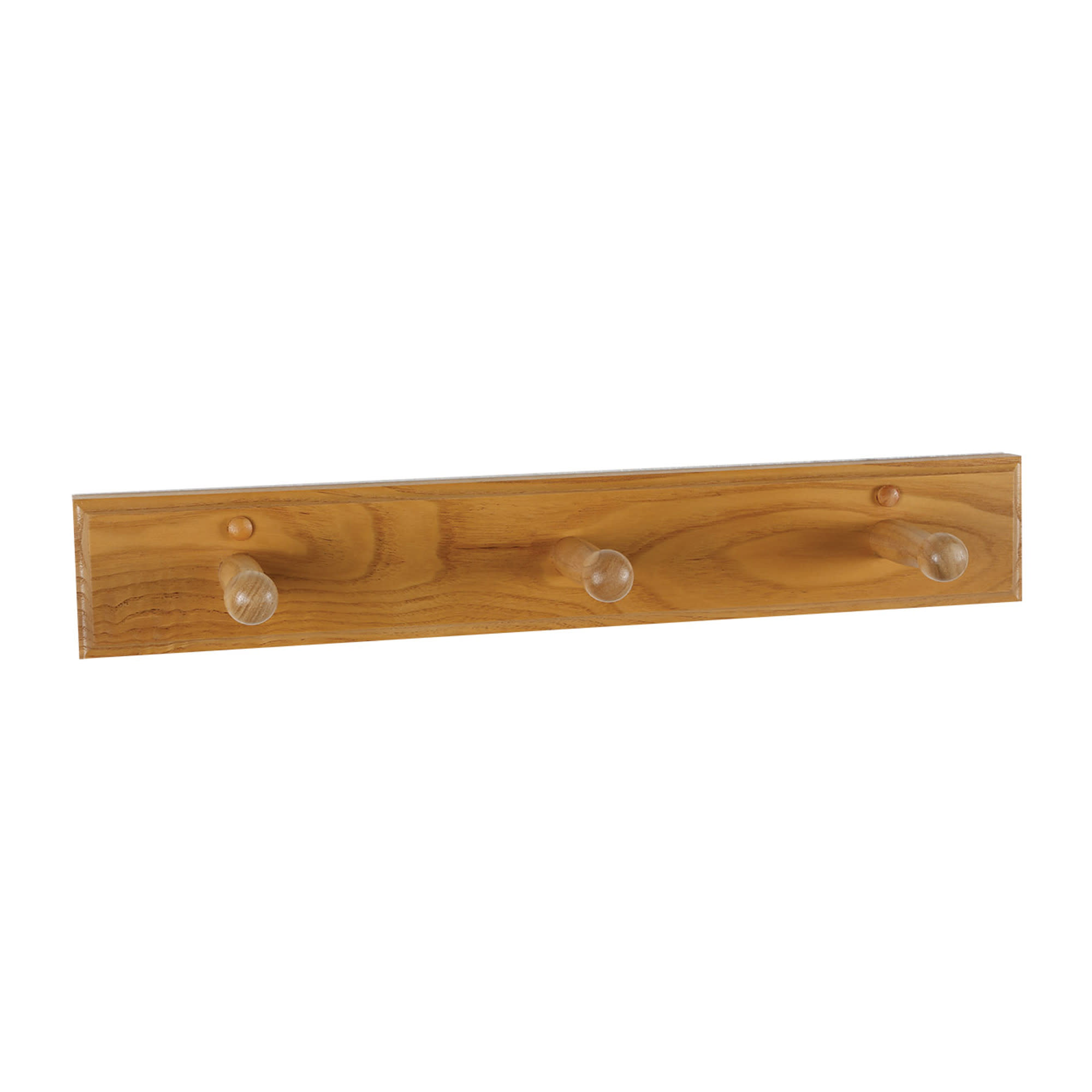 Photos - Towel Holder Design House 561225 Dalton Triple Robe Hook Honey Oak Bathroom Hardware and Accessories Bathroom Hardware Robe Hooks 