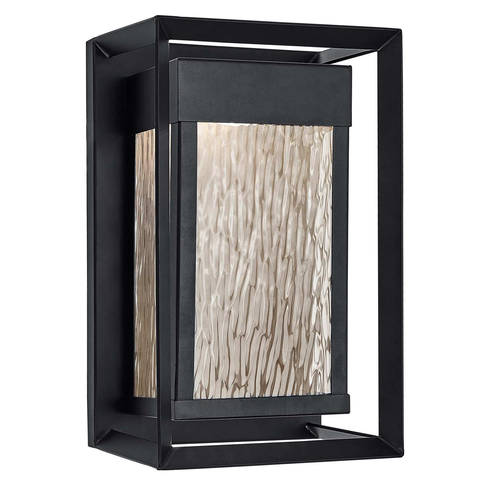 Photos - Floodlight / Street Light Design House 589226 Hartbrook 13" Tall Integrated LED Outdoor Wall Sconce Black Outdoor Lighting Wall Sconces 589226-BLK 