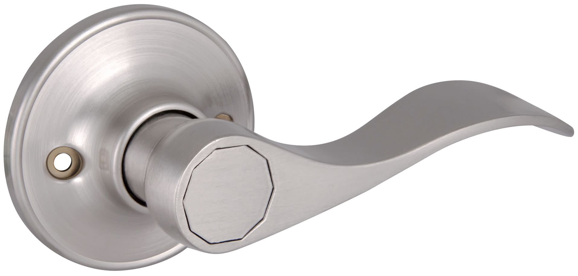 Photos - Door Handle Design House 700609 Springdale Series Dummy Lever with Reversible Handles Satin Nickel Door Hardware Door Levers Dummy Door 