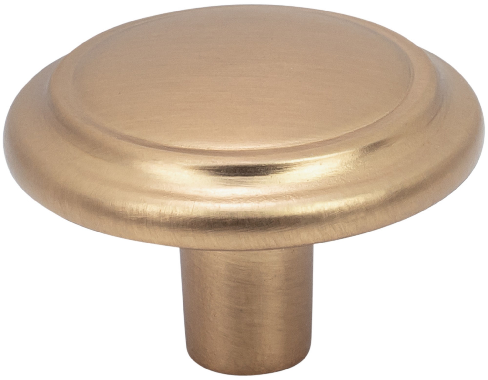 Photos - Furniture Hardware Round DesignPerfect DPA10R92K-10PACK Traditional Pack of (10) 1-1/4"  Mushroom Cabinet Knobs / Drawer Knobs Champagne Bronze 