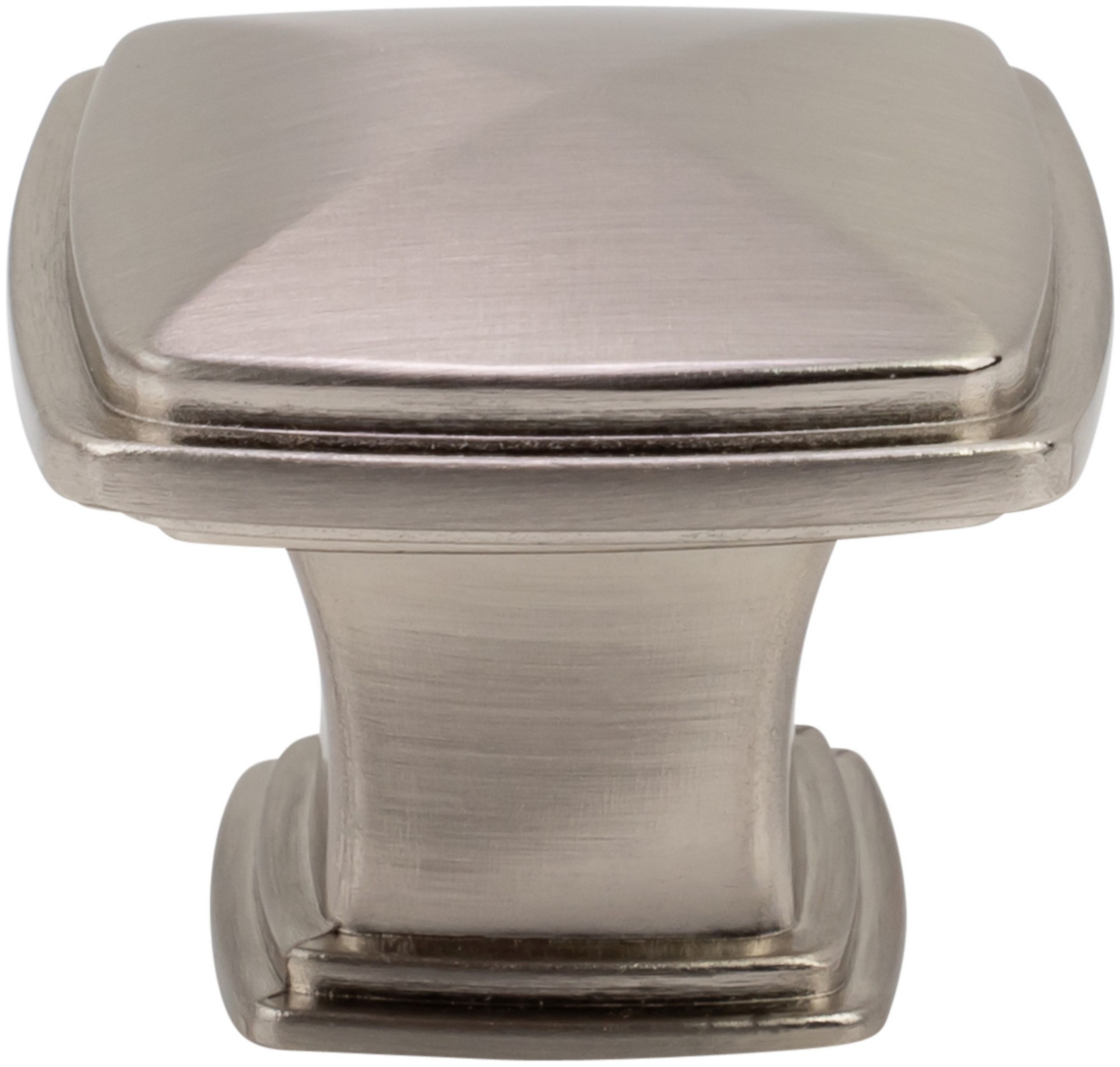Photos - Furniture Hardware Pyramid DesignPerfect DPA10S77K-10PACK Contemporary Pack of (10) - 1-3/16" Soft  X Square Cabinet Knobs / Drawer Knobs Brushe 