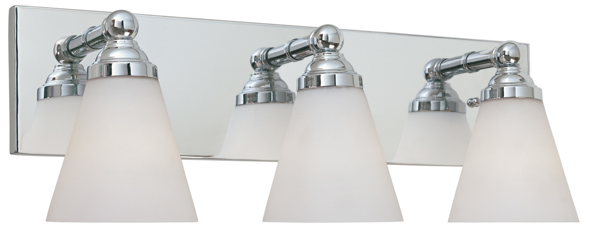 Photos - Chandelier / Lamp Designers Fountain 6493 Contemporary Three Light 300W Bathroom Wall Fixture from the Hudson Collection Chrome Indoor Lightin