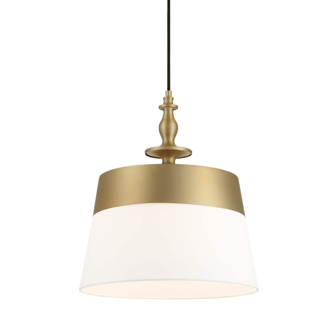 Photos - Chandelier / Lamp AVA Designers Fountain D281M-16P  16" Wide Pendant Brushed Gold Indoor Lighting Pendants D281M-16P-BG 