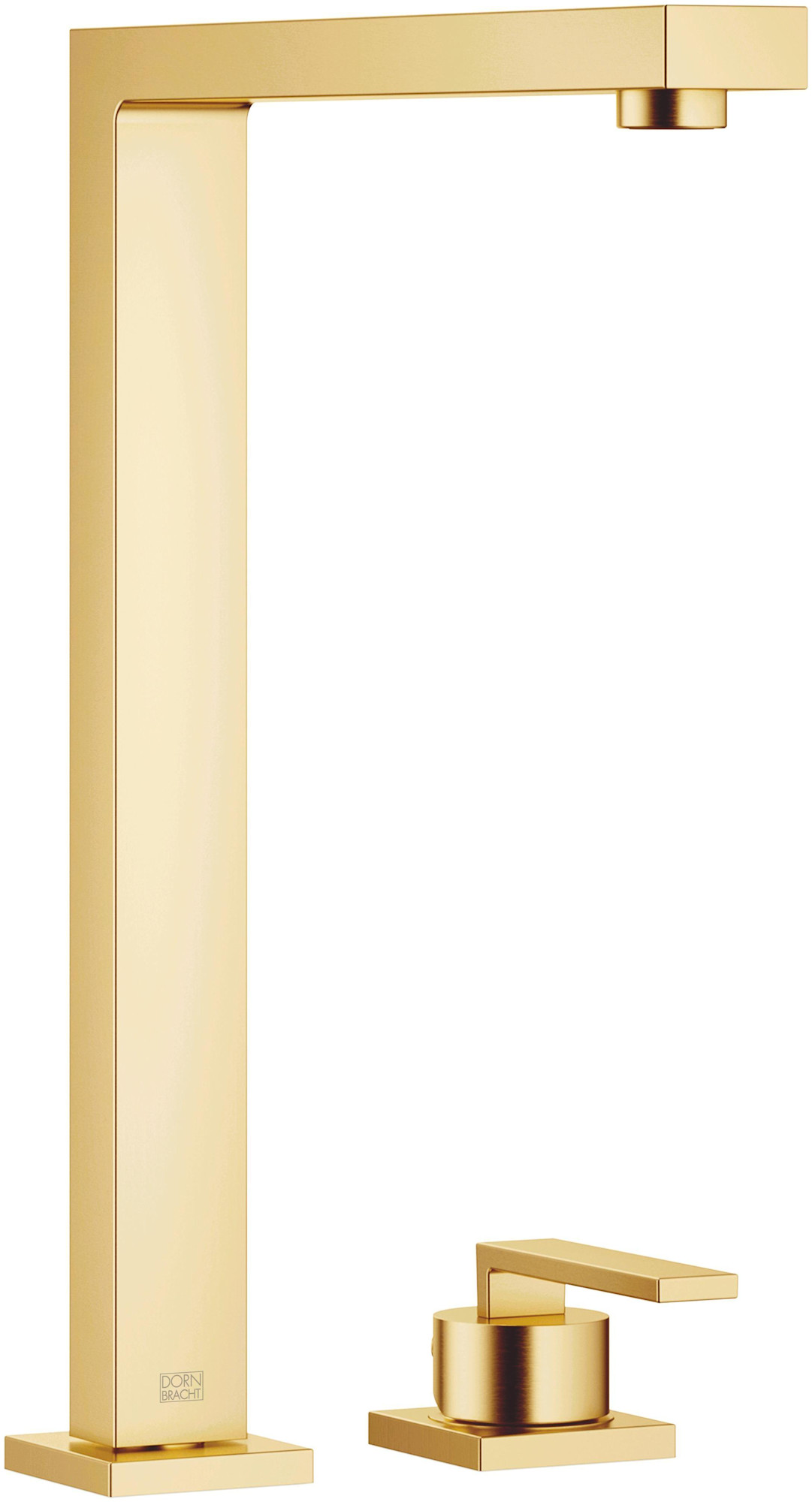 Dornbracht 32815680 Lot 1.5 GPM Standard Kitchen Faucet with Swivel Spout and Cartridge Brushed Durabrass (23kt Gold) Faucet Kitchen Single Handle