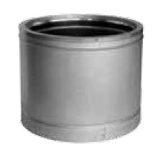 Photos - Air Vent Cover / Duct Duratech DuraVent 8DT-12SS 8" Inner Diameter -  Class A Chimney Pipe - Double Wall - 12" Pipe Length Stainless Steel Vent Pip 