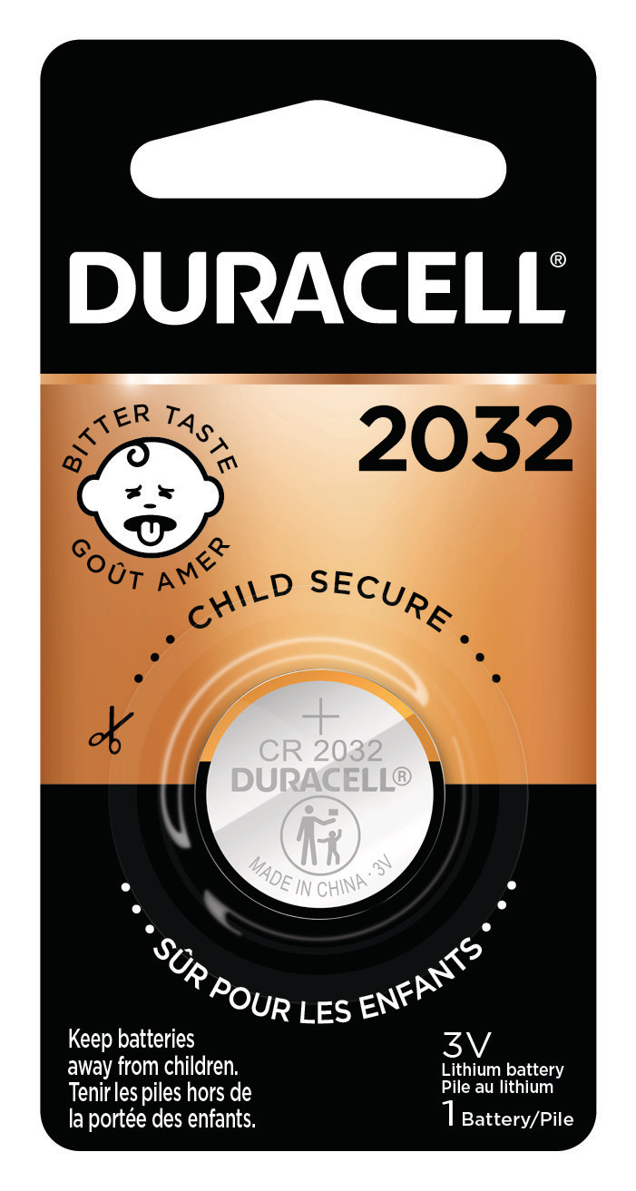 Photos - Battery Duracell D4133330587 CR2032 3V Home Medical Lithium  Electrical and Electronics Power Options Batteries 