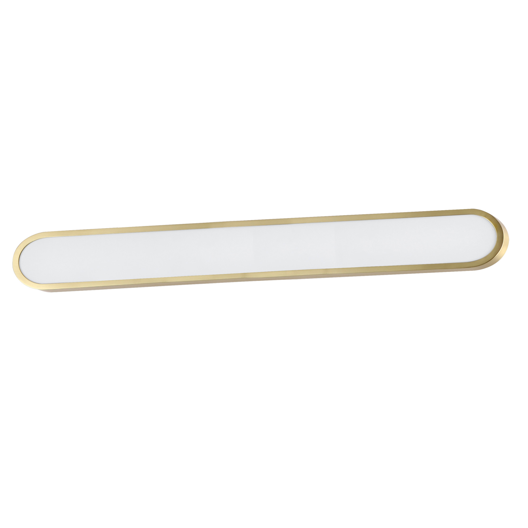Photos - Chandelier / Lamp ET2 E23426 Latitude 48" Wide LED Bath Bar Gold Indoor Lighting Bathroom Fixtures Bath Bar E23426-GLD