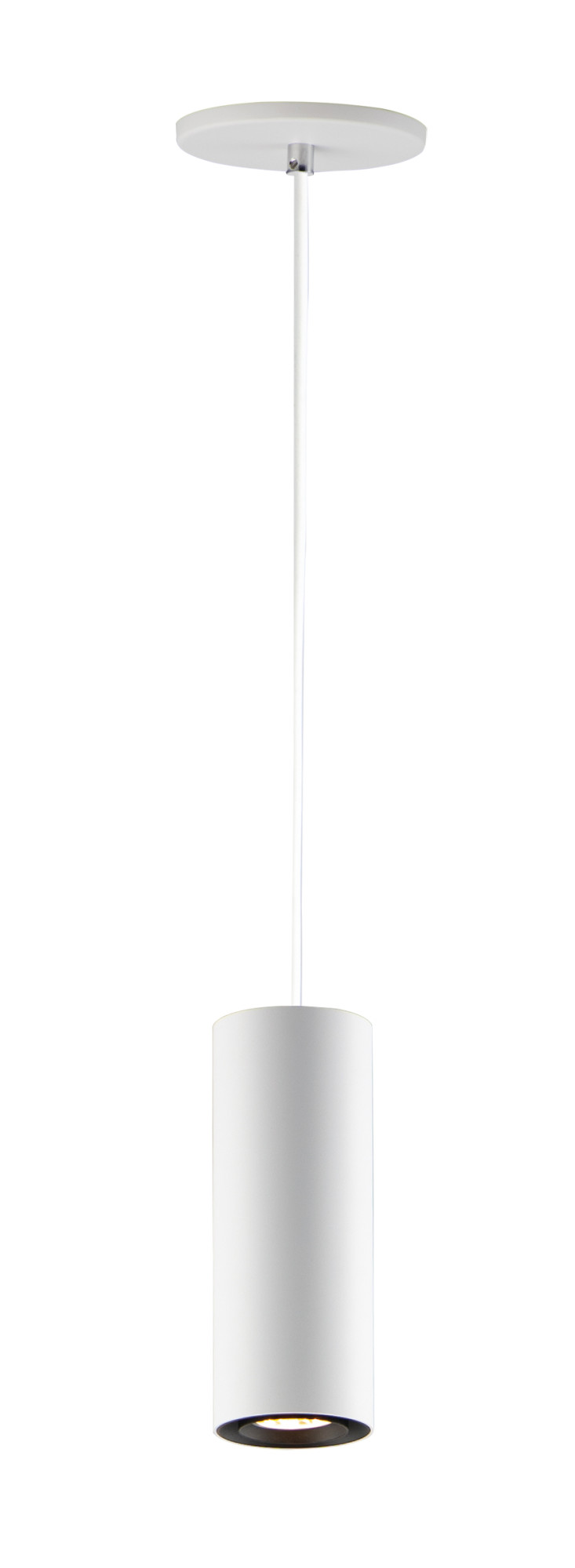 ET2 E25004 Dwell 12" Tall LED Mini Pendant White Indoor Lighting Pendants